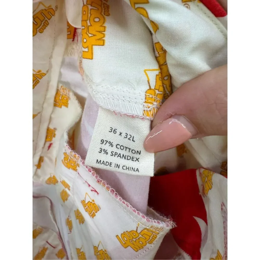 Loudmouth Canada Maple Leaf Men's Heritage Pant Size 36x32 - Picture 8 of 10